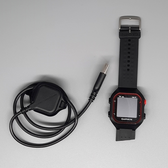 garmin Other - Garmin Forerunner 25 Black & Red Bluetooth Multisport Gps Running WITH Charger